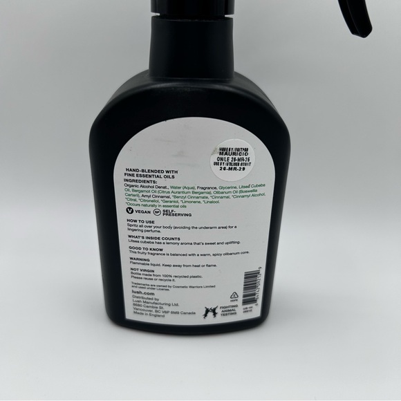 LUSH Avocado Co-wash Body spray - Picture 2 of 2